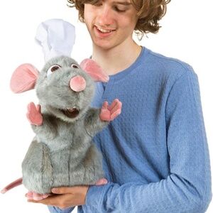 Folkmantis - Disney's Pixar Ratatouille Hand Puppet, Like New, Barely Used